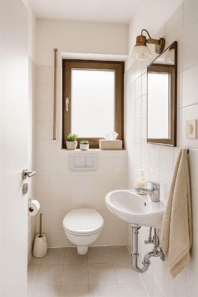 Vermietete Eigentumswohnung mit Loggia und TG-Stellplatz — Gäste-WC