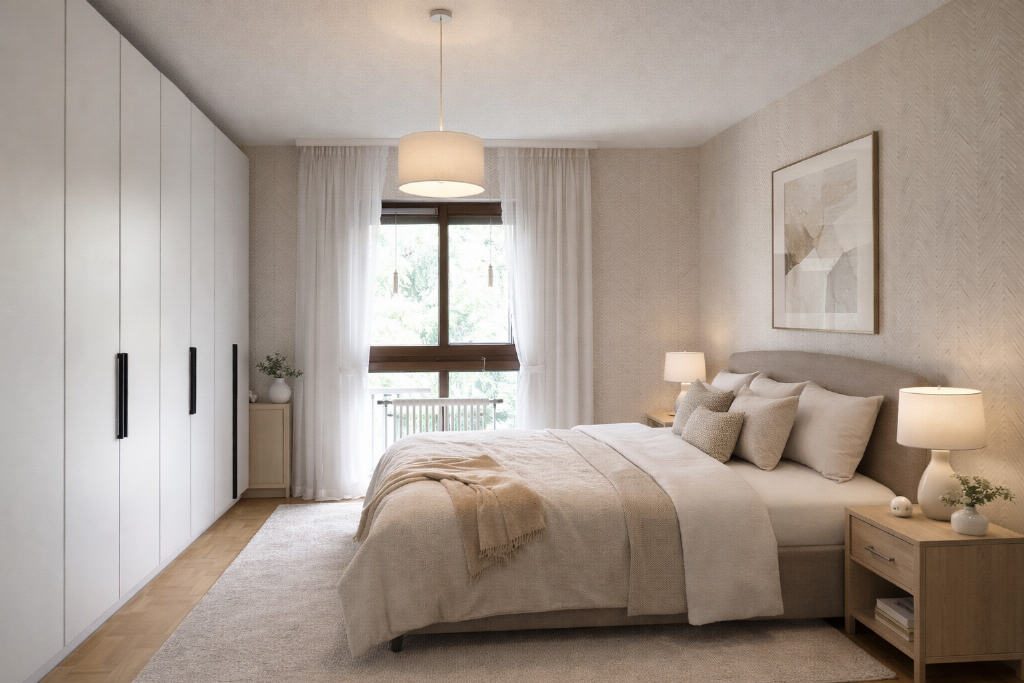 Wohnen an der Lichtentaler Allee — Schlafzimmer